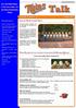 Talk. Het informatiebulletin. softbalvereniging twins. Jaargang 12, nummer 13. 18 april 2011