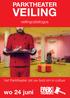 PARKTHEATER VEILING. veilingcatalogus. het Parktheater zet uw bod om in cultuur. wo 24 juni