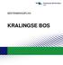 BESTEMMINGSPLAN KRALINGSE BOS