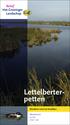 Lettelberterpetten. Wandelen rond een broekbos. Wandelroute 2,5 km circa 1 uur