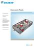 Conveni-Pack. Totaaloplossing voor commerciële koeling, verwarming en airconditioning. Energiebesparend. Kleine ecologische voetafdruk