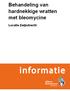 Behandeling van hardnekkige wratten met bleomycine. Locatie Zwijndrecht