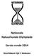 Nationale Natuurkunde Olympiade. Eerste ronde 2014. Beschikbare tijd: 2 klokuren