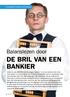 de bril van een bankier