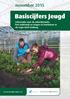 Basiscijfers Jeugd. november 2015. informatie over de arbeidsmarkt, het onderwijs en stages en leerbanen in de regio Zuid-Limburg