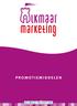 inhoudsopgave Alkmaar Marketing, iets voor jou? Promotiemiddelen print Promotiemiddelen online Service Prijslijst en overzicht kortingen