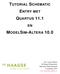 TUTORIAL SCHEMATIC ENTRY MET QUARTUS 11.1 MODELSIM-ALTERA 10.0
