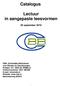 Catalogus. Lectuur in aangepaste leesvormen