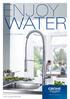 Enjoy WATER. Keuken / Cuisine. www.grohe.be