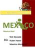 Jaartaak 2012-2013 MEX CO. Mexico-Stad. Nick Dewaele 3GL. Ruben Hawer Massimo Montanari