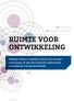 Ruimte voor Ontwikkeling