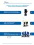 Meertrapse vertikale pompen en drukverhogingsgroepen Pompes verticales multicellulaires et surpresseurs
