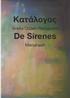 Κατάλογος. De Sirenes