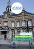 Handreiking. Compententieprofiel CDA-Gemeenteraadslid