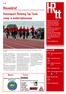 Hanzesport Running Top Team atleten geven demo tijdens 40 jarig jubileum AV Hanzesport