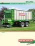 Shuttle. Shuttle Groot volume opraap-silagewagen