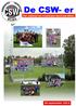 De CSW- er. Het clubblad van Combinatie Sportclub Wilnis. 30 september 2014