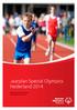 Jaarplan Special Olympics Nederland 2014
