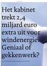 Het kabinet trekt 2,4 miljard euro extra uit voor windenergie. Geniaal of gekkenwerk?