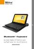 Bluetooth Keyboard. for Volks-Tablet (VT10416-2) and SurfTab xiron 10.1 3G (ST10416-2) GEBRUIKSAANWIJZING