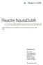 Reactie NautaDutilh. consultatiewetsvoorstel. NautaDutilh N.V.