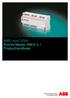ABB i-bus KNX Ruimte Master RM/S 3.1 Producthandboek
