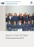 bedrijfsondersteunende departementen info voor personeel en studenten Sport in het UZ Gent