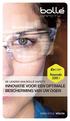 Innovatie 2015! De lenzen van Bollé Safety: innovatie voor een optimale bescherming van uw ogen