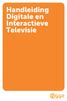 Handleiding Digitale en Interactieve Televisie
