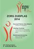 ZORG ZUIDPLAS 2014. NPV afdeling Zuidplas