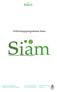 Verkiezingsprogramma Siam