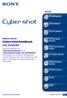 Cyber-shot-handboek DSC-S750/S780. Inhoudsopgave. Index VKLIK!