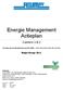 Energie Management Actieplan