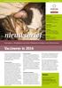 Nieuwsbrief is een uitgave van de gezamenlijke Sterkliniek Dierenartsen 9e jaargang, 2014 - nummer 1