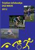 Triatlon infoboekje DSZ WAVE 2012