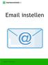 Email instellen. Copyright Starteenwinkel.nl