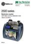 2600 series. Banknote counter with false money detection and value counting. Manual