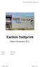 Carbon footprint Habo Hoveniers B.V. Carbon footprint. Habo Hoveniers B.V. Datum: 15-03-2016. Februari 2016. Pagina 1 van 13