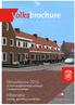 Nieuwbouw 2016. Informatie. 18 levensloopbestendige woningen 2 eengezinswoningen. Indeling, afwerking, huurprijzen