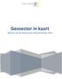 Geosector in kaart. Monitor van de Vlaamse geo-informatiesector 2013