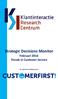Strategic Decisions Monitor Februari 2016 Trends in Customer Service