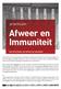 Afweer en Immuniteit