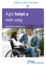 Agis helpt u met zorg
