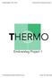 THERMO. Eindverslag Project 1