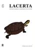 LACERTA. nederlandse vereniging voor herpetologie en terrariumkunde