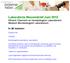 Laboratoria Nieuwsbrief Juni 2012 Klinisch Chemisch en Hematologisch Laboratorium Medisch Microbiologisch Laboratorium
