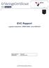 EVC Rapport. Logistiek medewerker, CREBO 90255, cohort 2009-2010