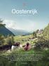 Oostenrijk. vakantiemagazine zomer 2016