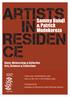 Artists. Residen ce. Sammy Baloji & Patrick inmudekereza. Kunst, Wetenschap & Collecties Arts, Sciences & Collections
