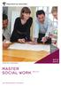 MASTER CREATING TOMORROW MASTER SOCIAL WORK DEELTIJD HVA MAATSCHAPPIJ EN RECHT
